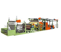 牛仔布復(fù)合機(jī)/貼合機(jī)－經(jīng)典型無張力省工服裝布PU膠復(fù)合機(jī)/貼合機(jī)LD-061D1